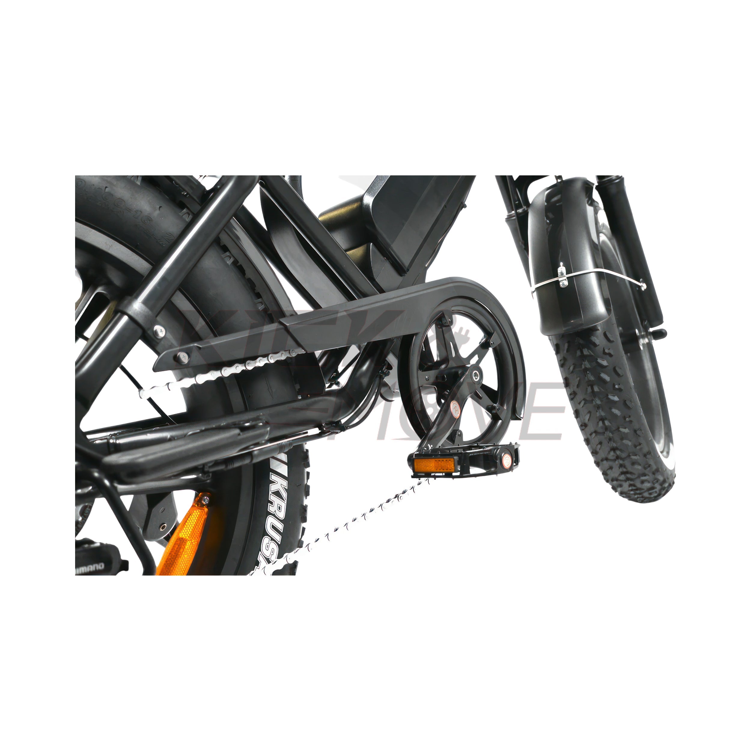 Super Deal! QMWHEEL V20 PRO 2026 - Zwart - Hydraulische remmen