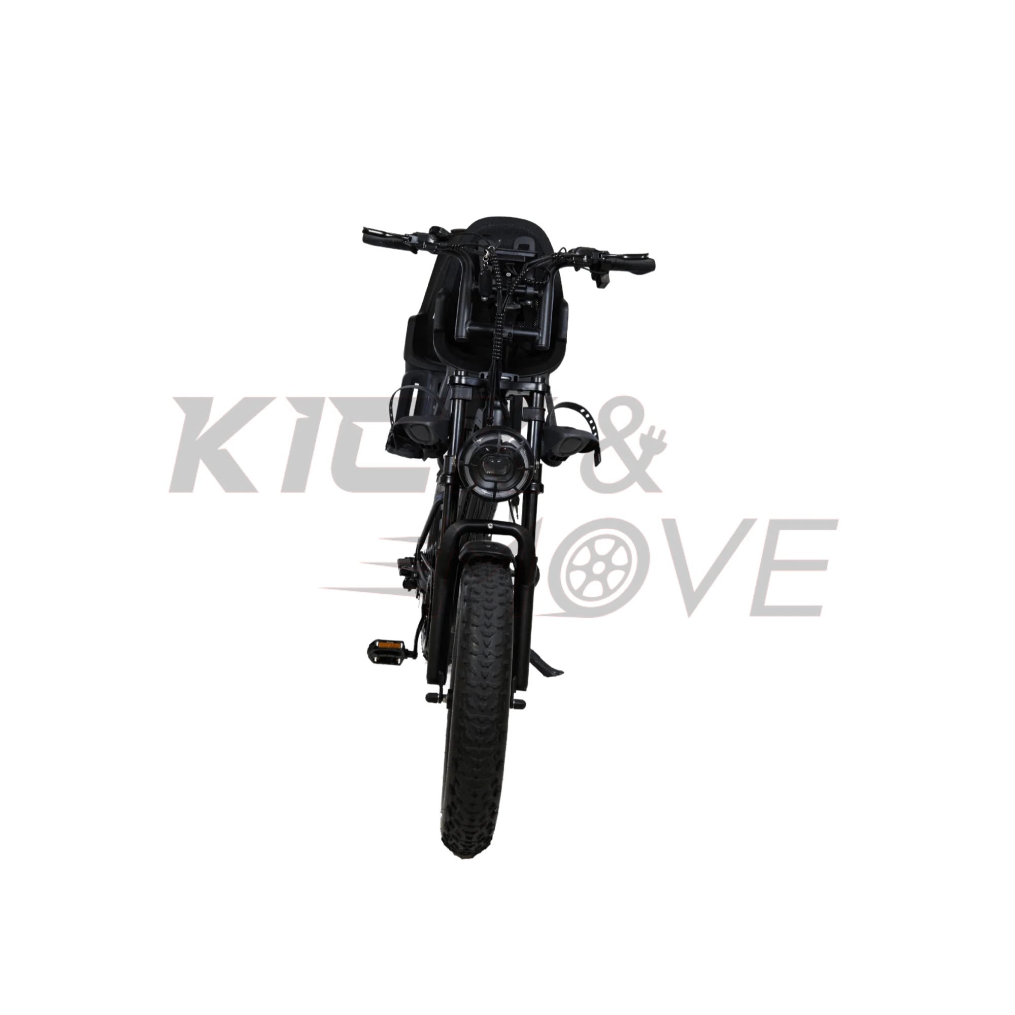 Super Deal! QMWHEELS V20 PRO 2026 Family fatbike- Zwart - Hydraulische remmen