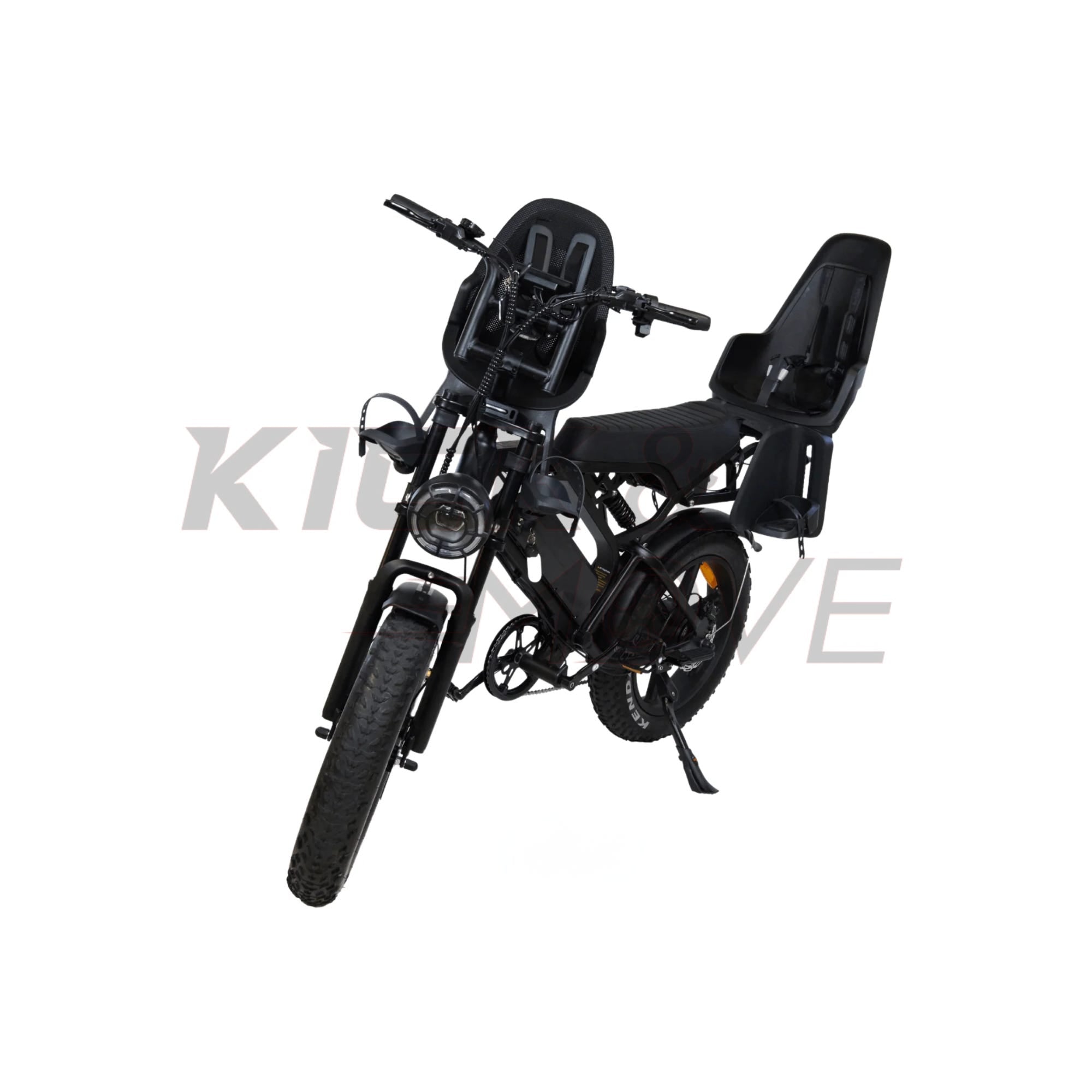 Super Deal! QMWHEELS V20 PRO 2026 Family fatbike- Zwart - Hydraulische remmen