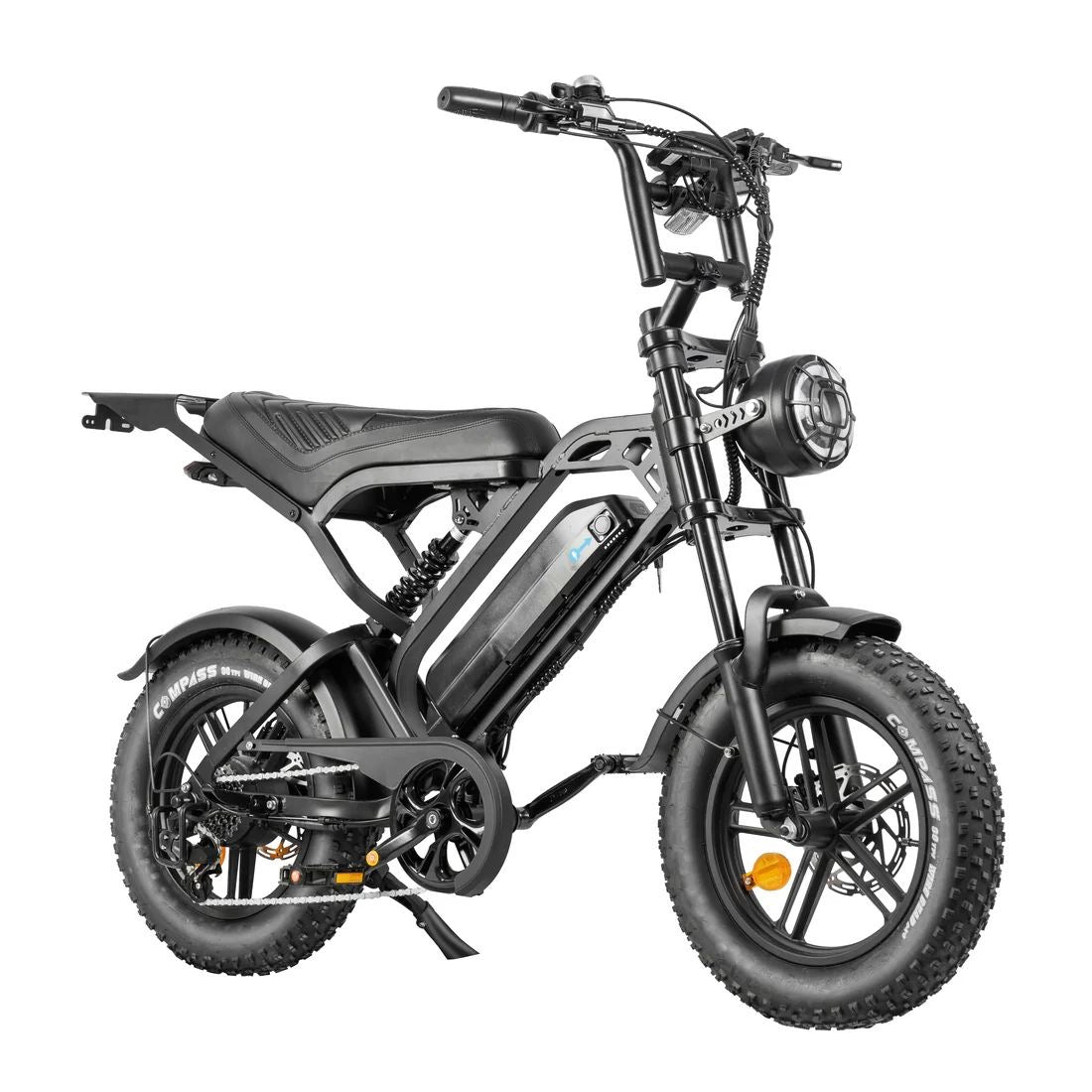 Super Deal! QMWHEELS V20 PRO - Mini - Zwart - Hydraulische remmen
