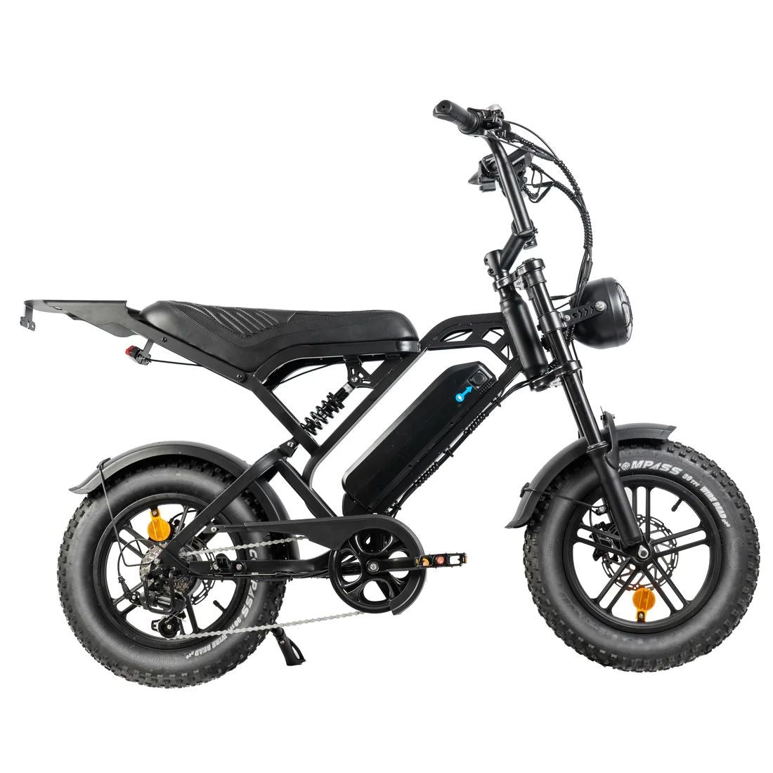 Super Deal! QMWHEELS V20 PRO - Mini - Zwart - Hydraulische remmen
