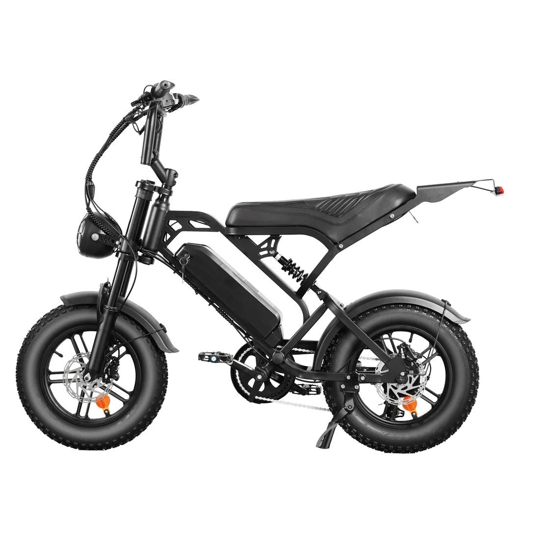 Super Deal! QMWHEELS V20 PRO - Mini - Zwart - Hydraulische remmen